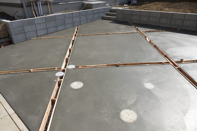 適切な勾配設計で雨水をコントロール